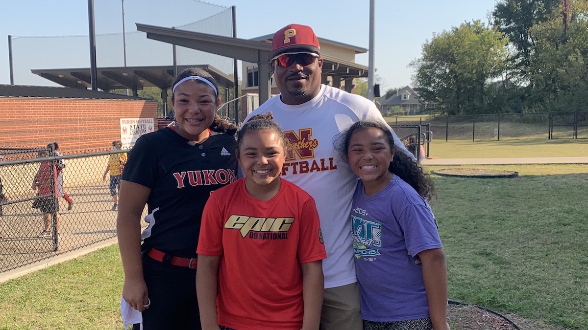 Putnam City North s D Antae Mitchell OKC Area Softball Coach